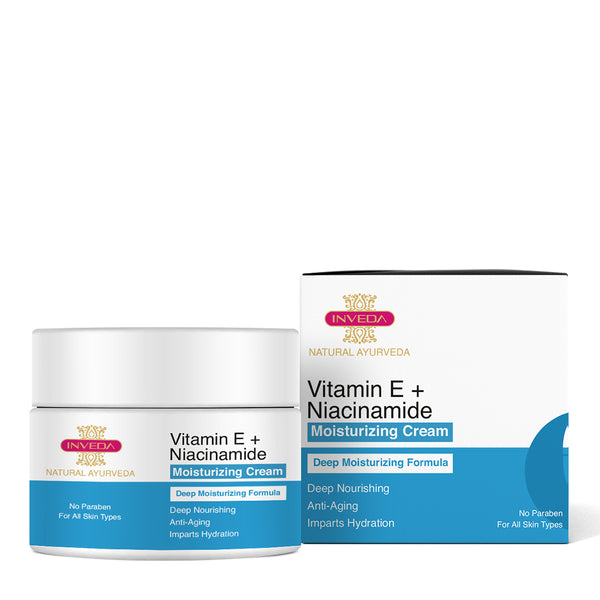 Inveda Vitamin E + Niacinamide Moisturizing Cream | Deep Moisturizing Formula
