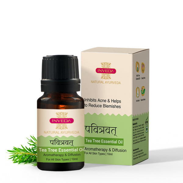 Inveda simple Tea Tree Essential Oil | Anti Acne & Anti Bacterial