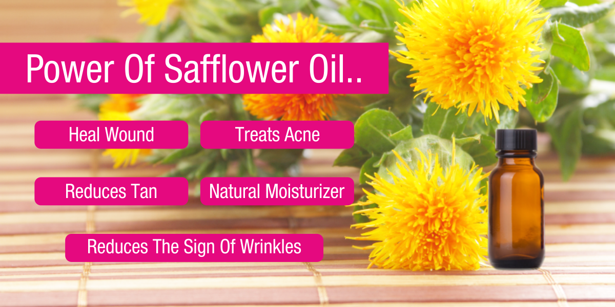 5 WONDERFUL BENEFITS OF USING SAFFLOWER OIL FOR YOUR SKIN - Inveda