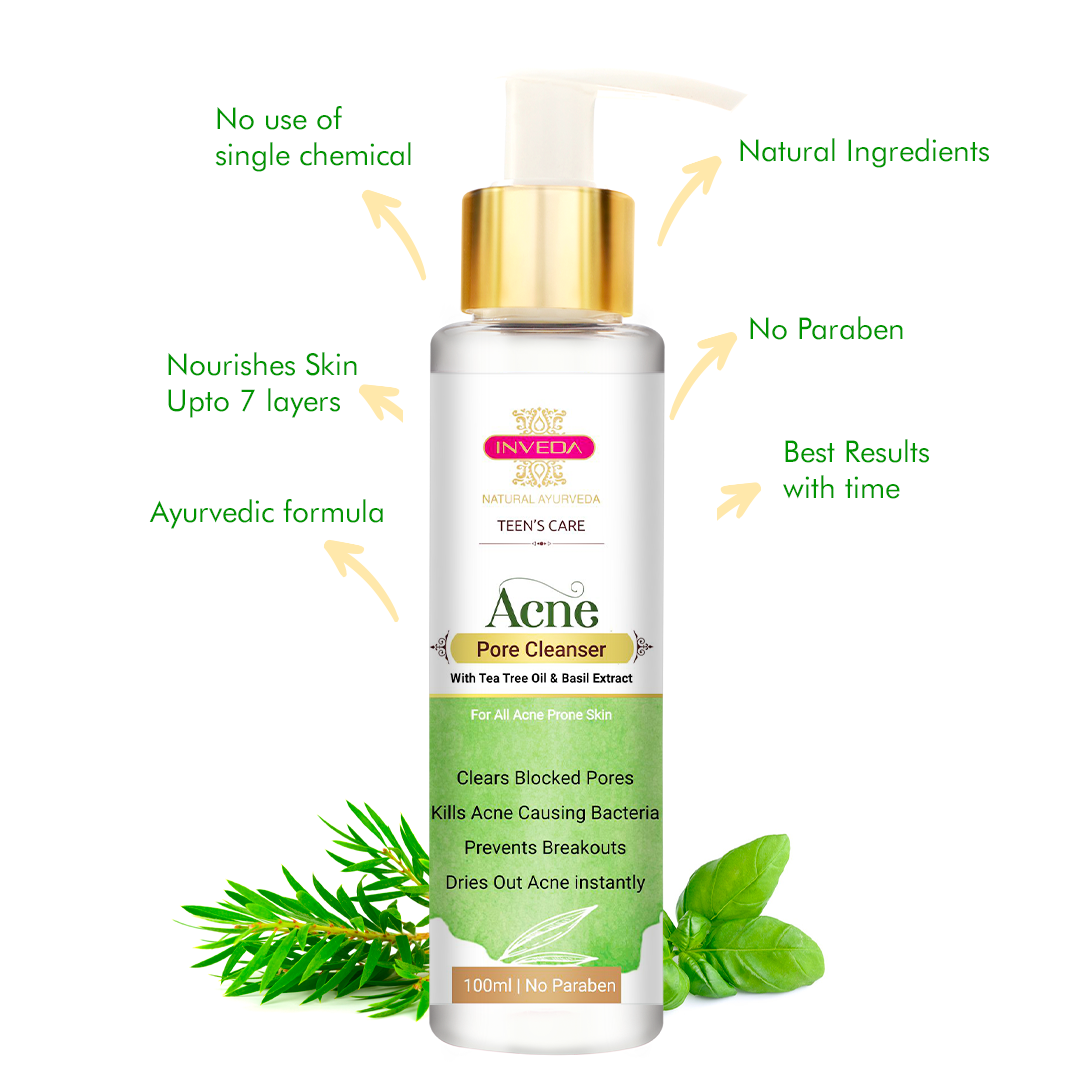 Inveda simple Acne Pore Cleanser for Teenagers