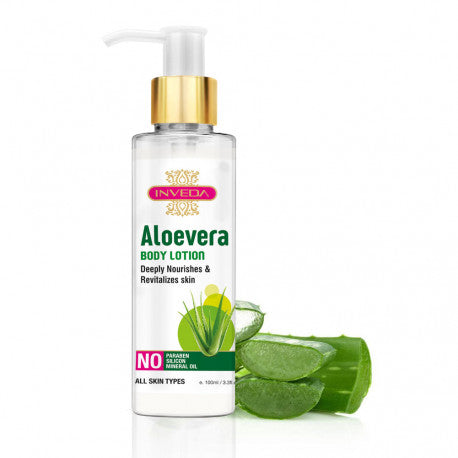 Inveda simple Aloevera Body Lotion | 10X Intensive Treatment