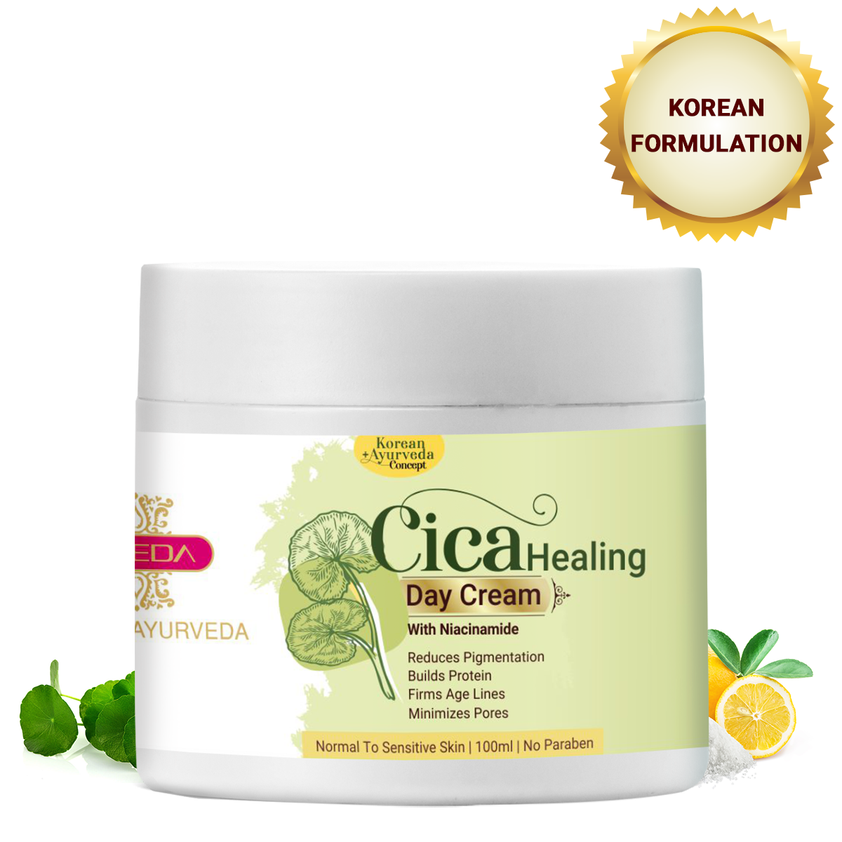 Inveda simple Cica Healing Day Cream